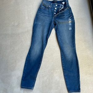 Lucky Brand skinny Bridgette blue jean size 0/25